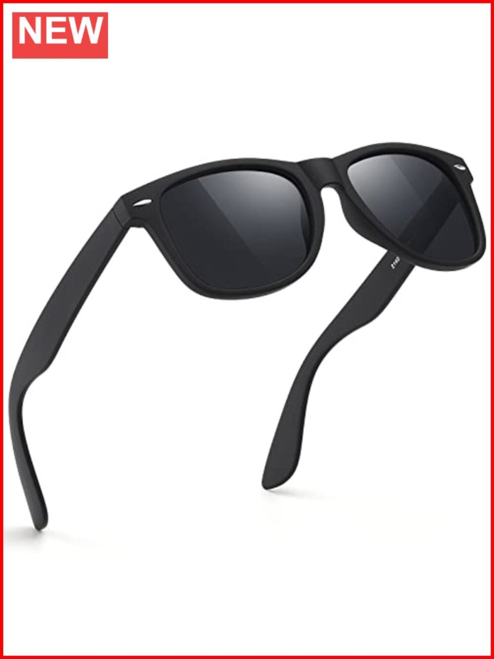Polarized Retro Square Sunglasses UV Protection Fishing Driving